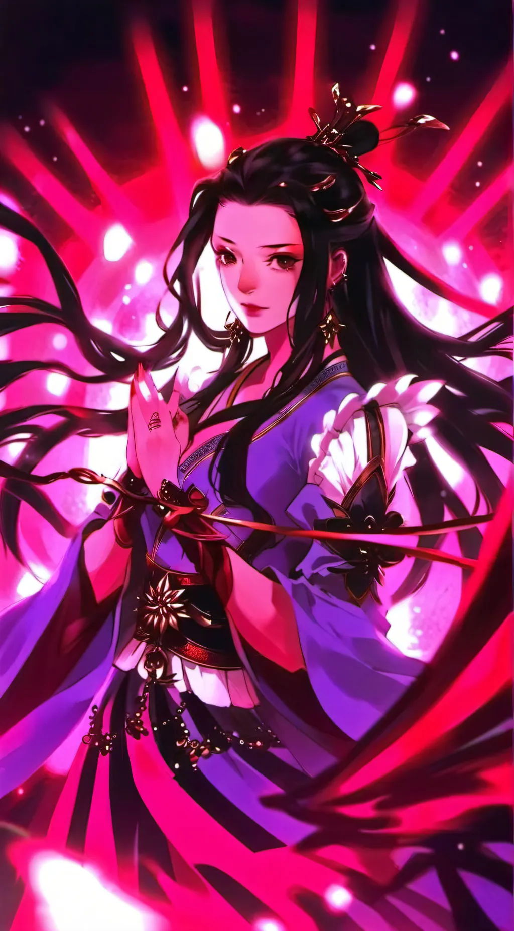 ai character: 👑✨ reina nezuko ✨👑 background