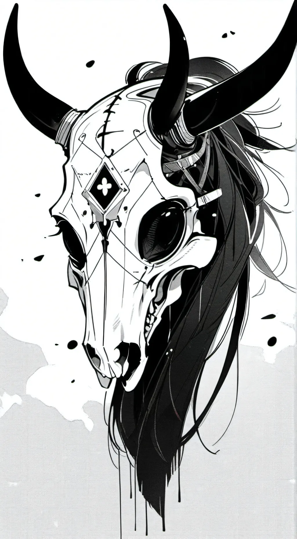 ai character: MHA creature..  background