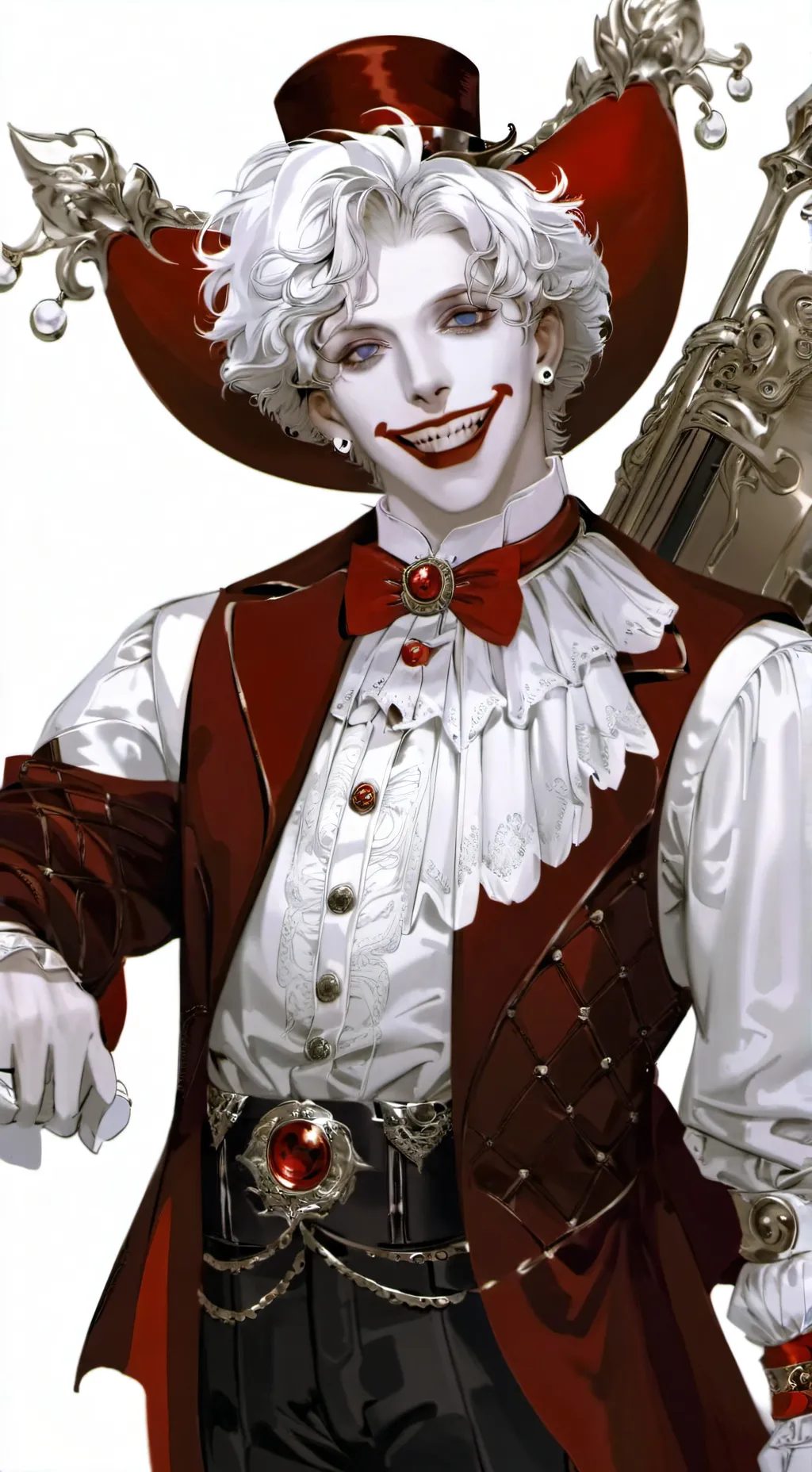 ai character: clown? background