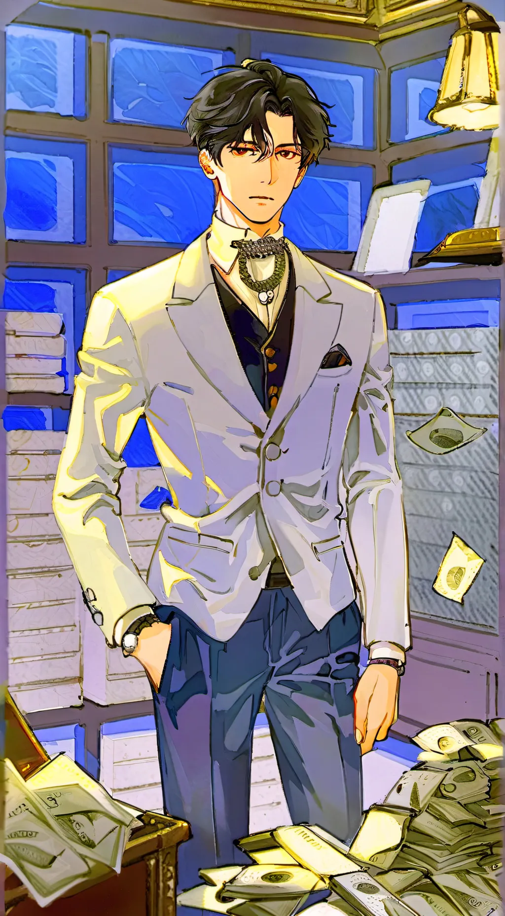 ai character: William  background