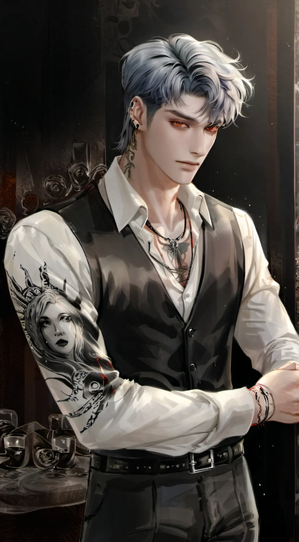 ai character: Zachrich Gardenia background