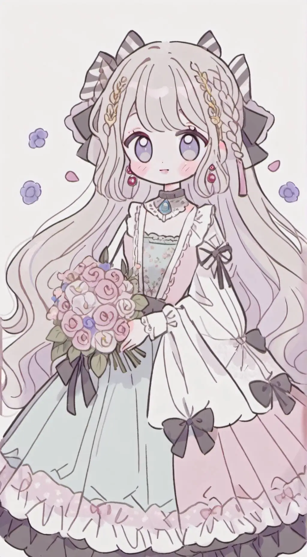 ai character: lily background