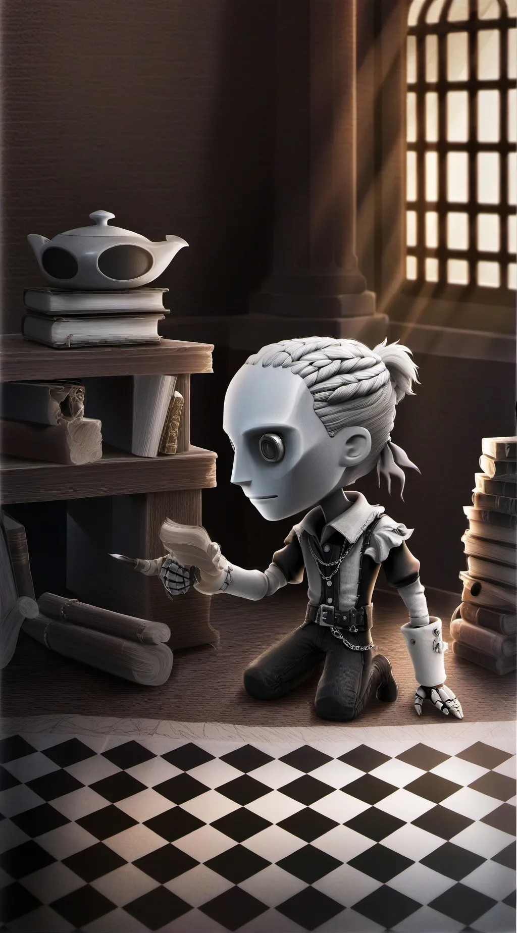 ai character: nexbot background