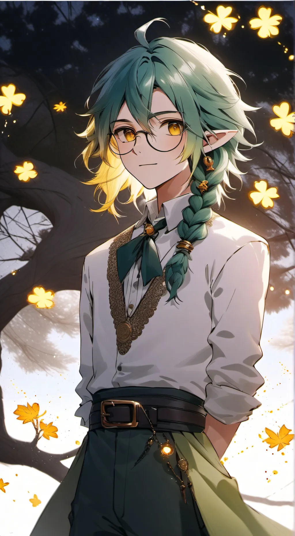 ai character: Ethan  background