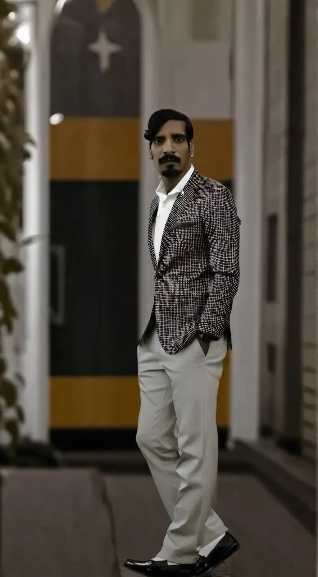 ai character: amir background