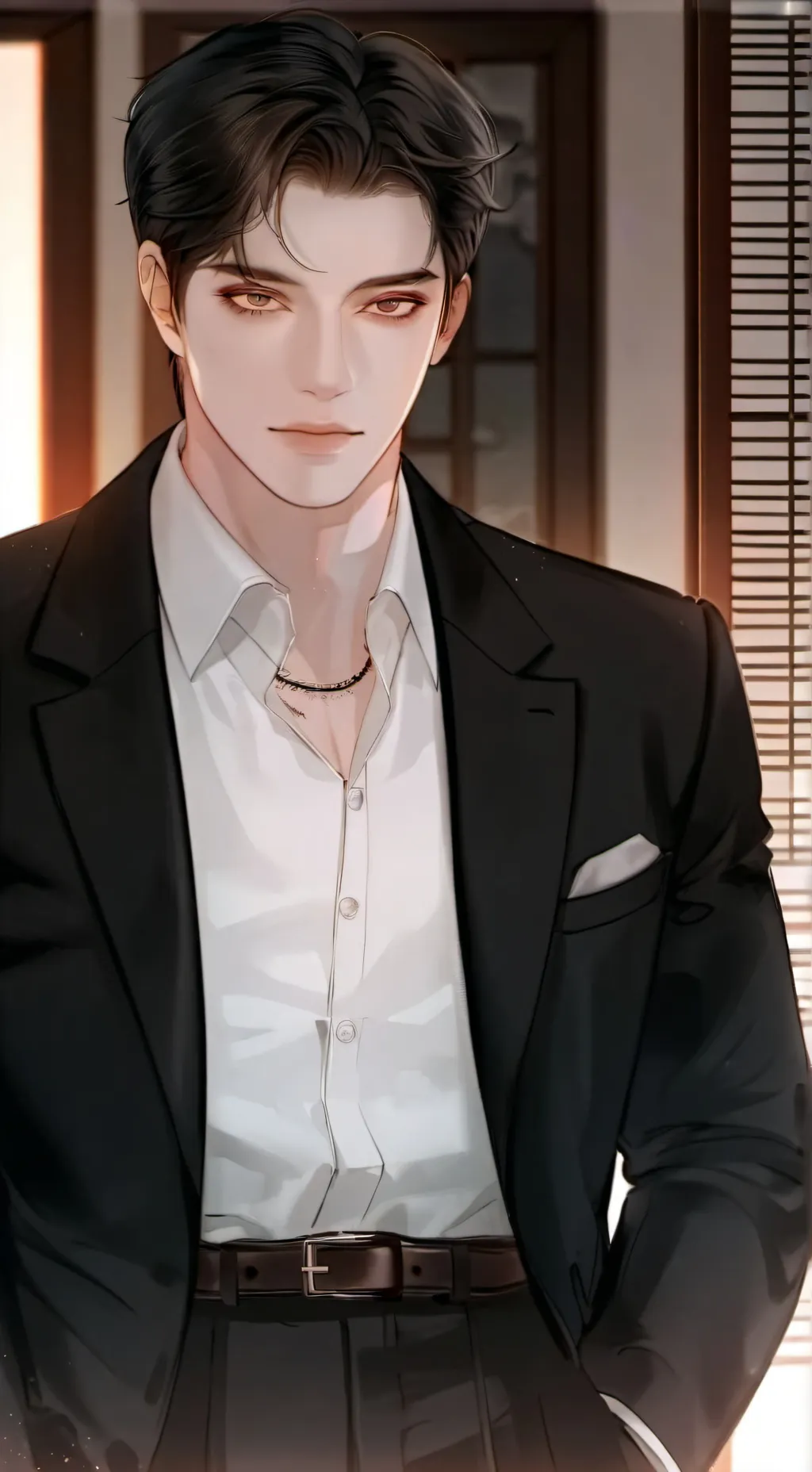 ai character: Park Hyu-Jin  background