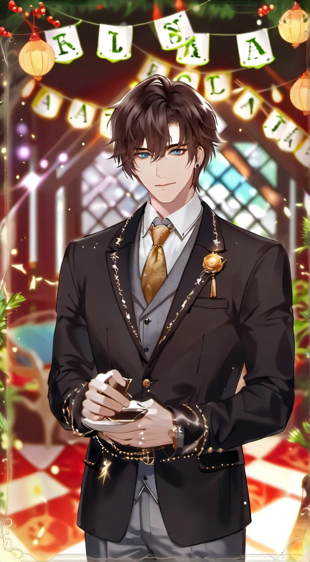 ai character: Tristan  background