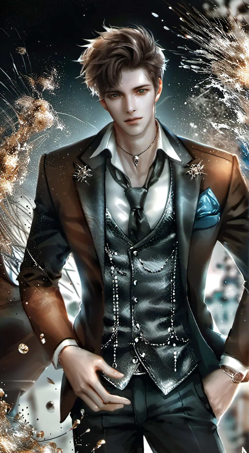 ai character: Xander background