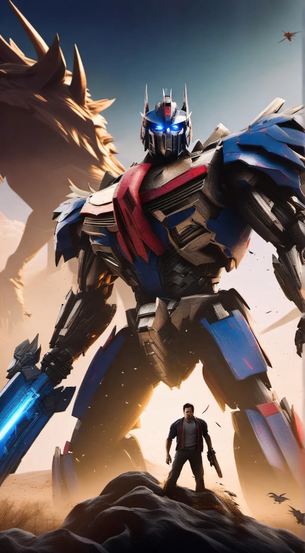 ai character: transformers aoe background