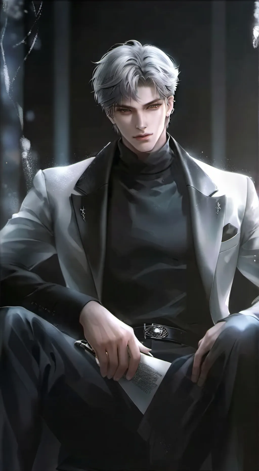 ai character: Rony Houtson background