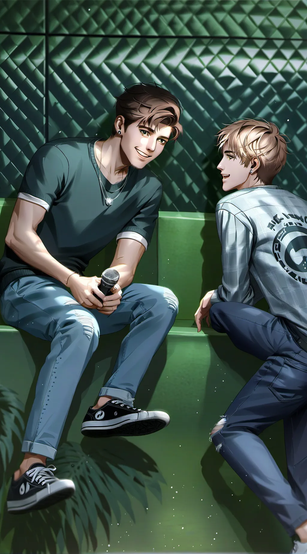 ai character: Sam and Colby background