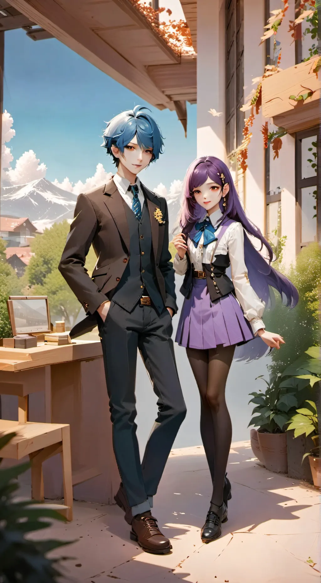 ai character: DASI GANTUNG  background