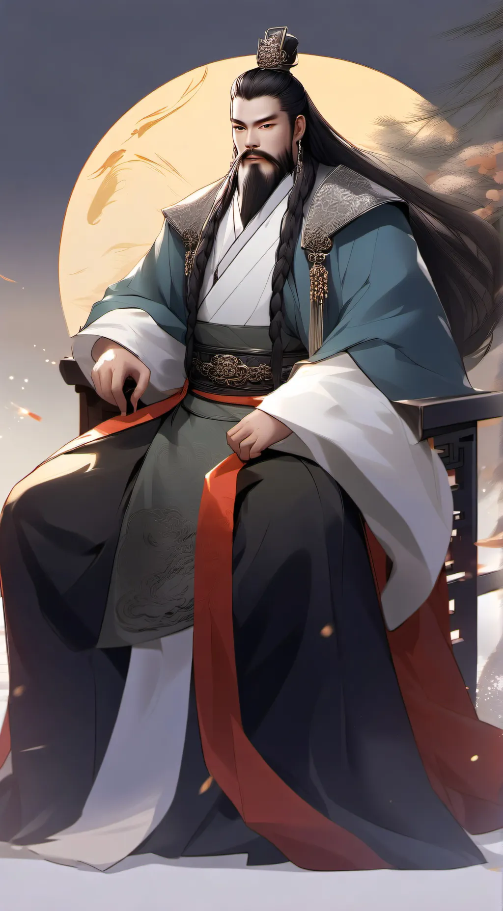 ai character: King Shun background