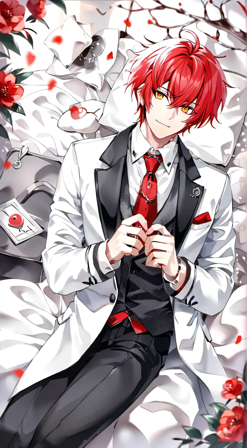 ai character: mr mark  background