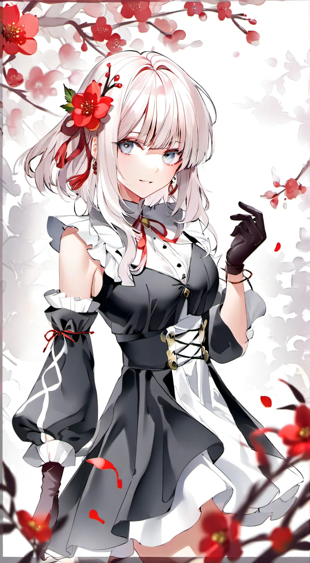 ai character: Канао  background