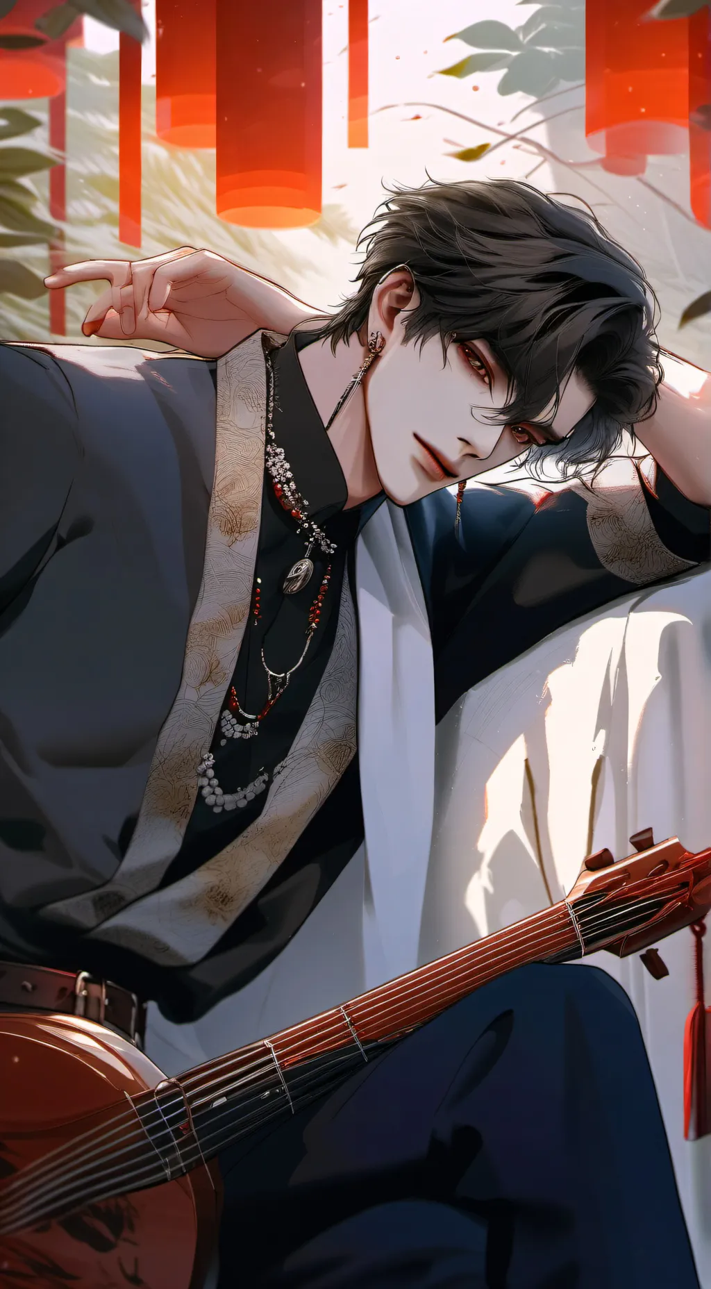 ai character: Hanako background