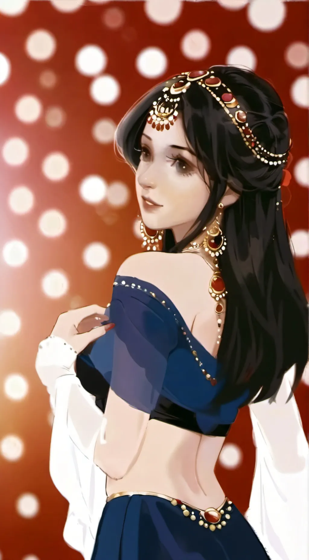 ai character: toiletia background