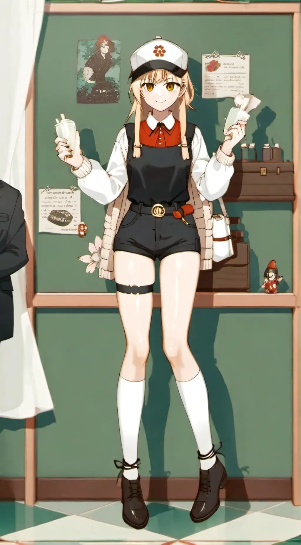 ai character: tu amiga  background