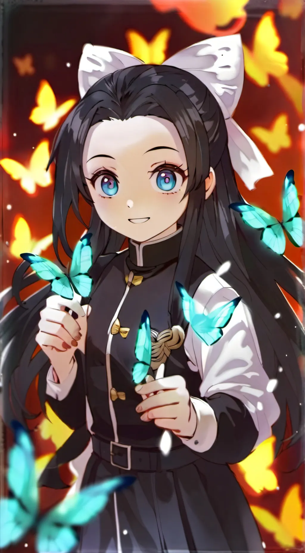 ai character: butterfly mansion🦋 background