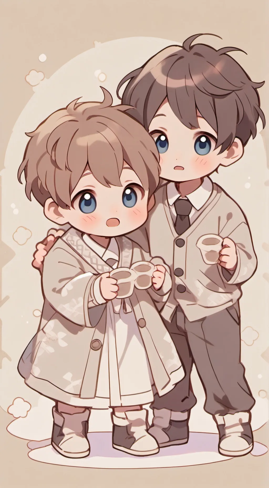 ai character: BABIES! background