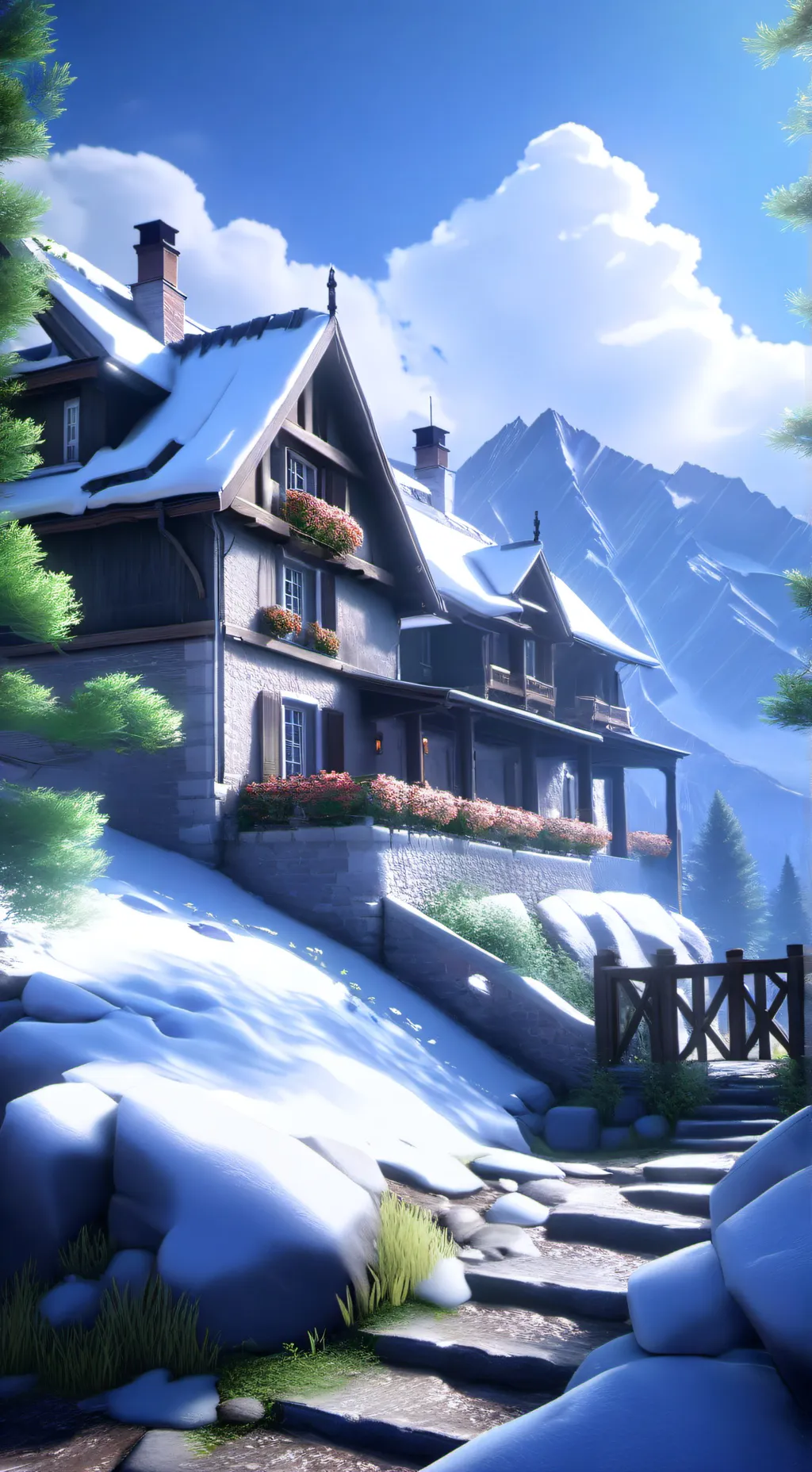 ai character: europe background