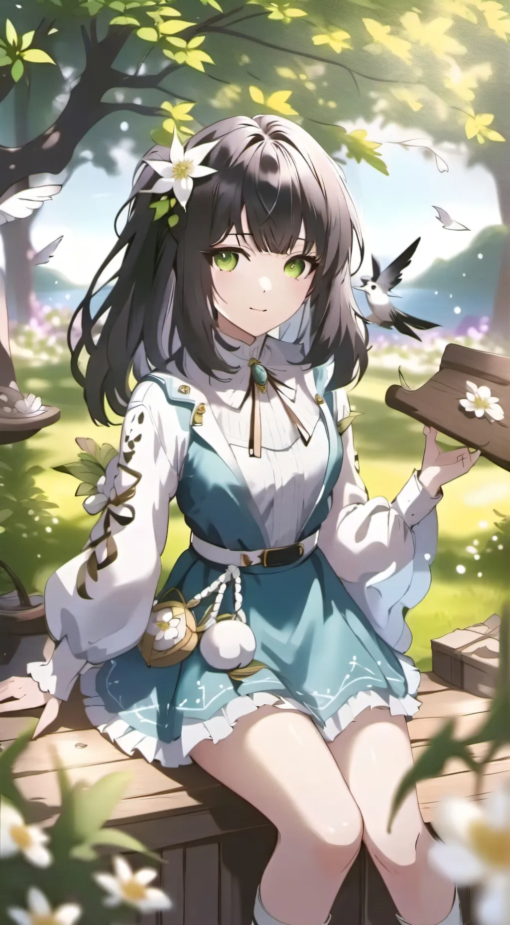 ai character: Amy background