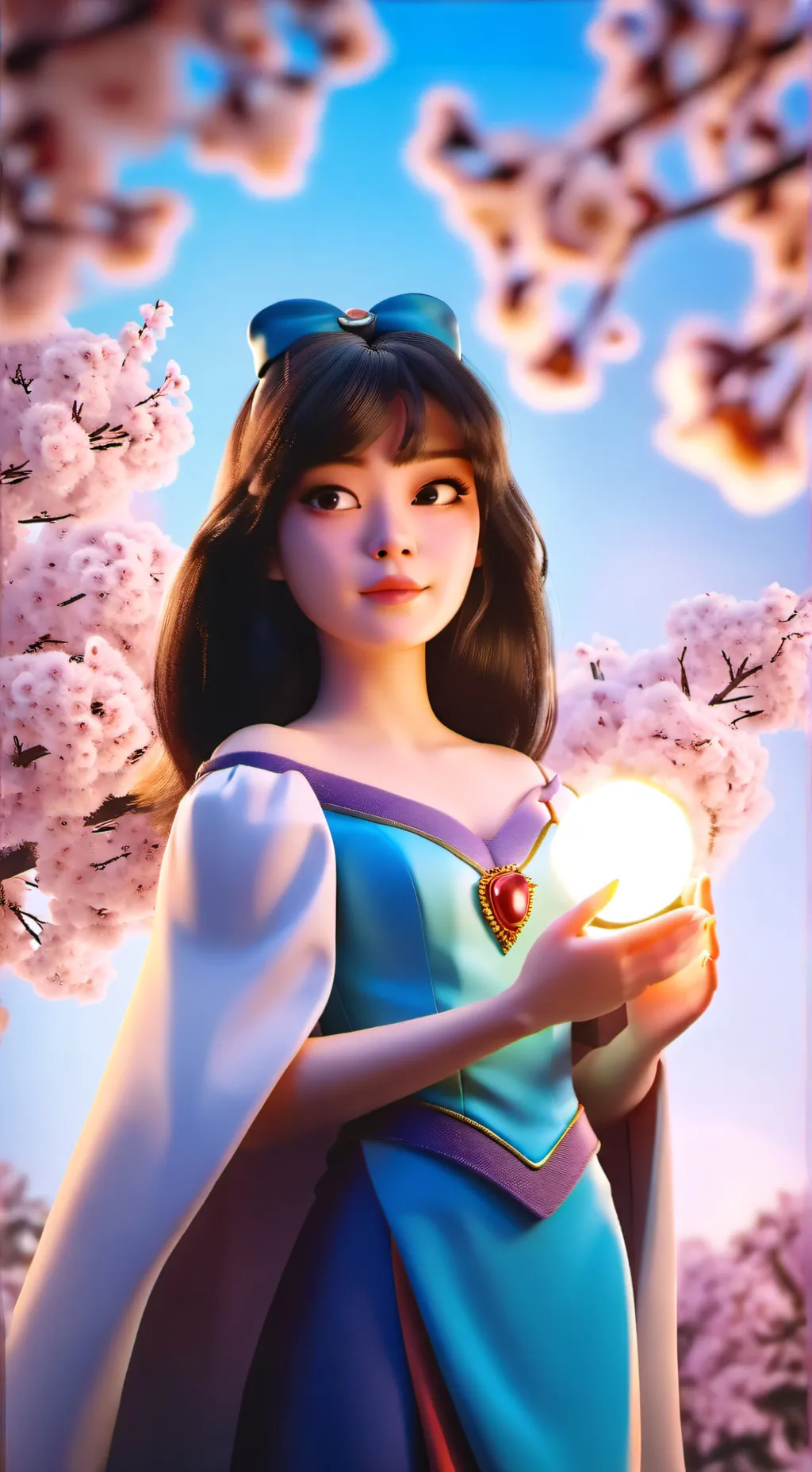 ai character: emlla background