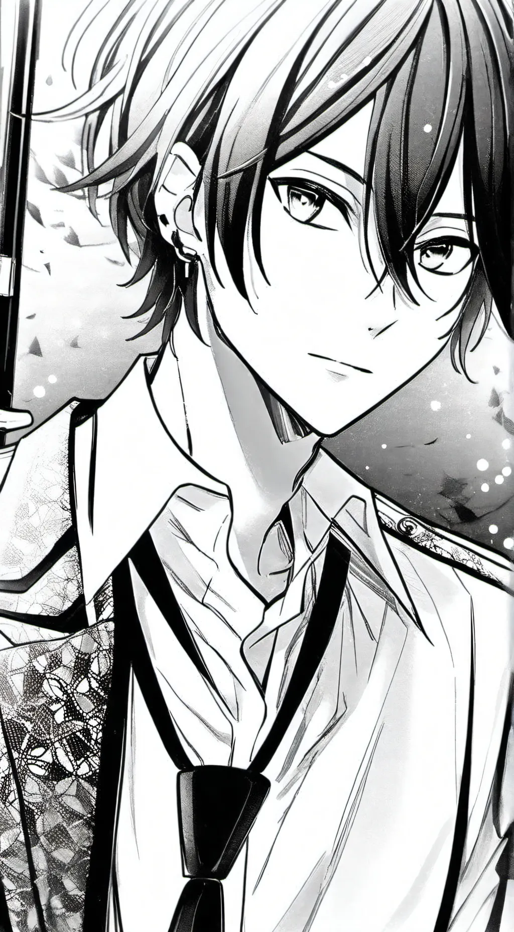 ai character: ☆drián background