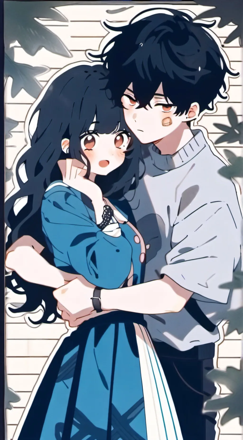 ai character: alli💗 background