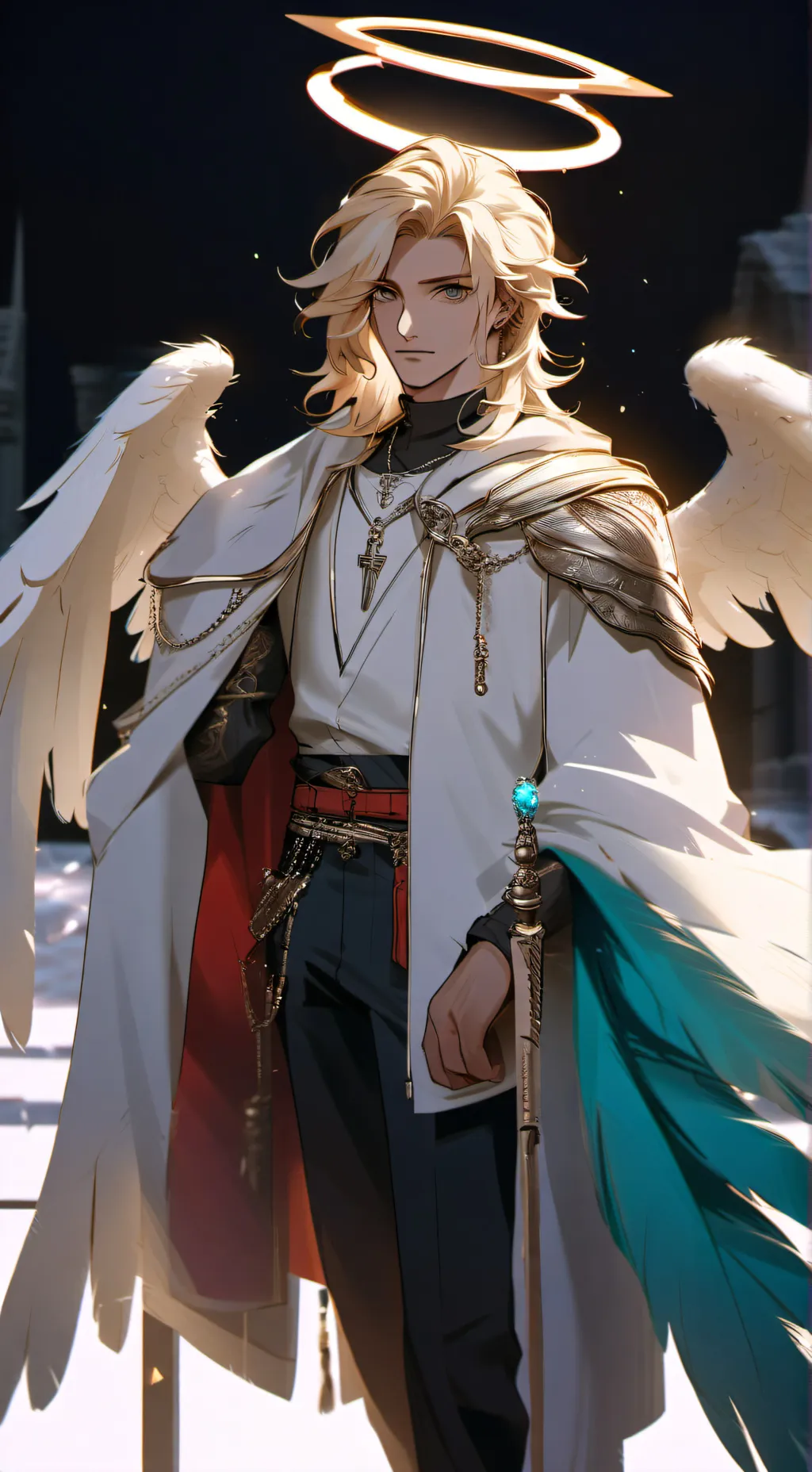 ai character: HH Michael  background