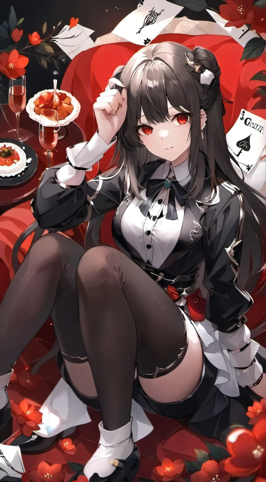 ai character: Даша background