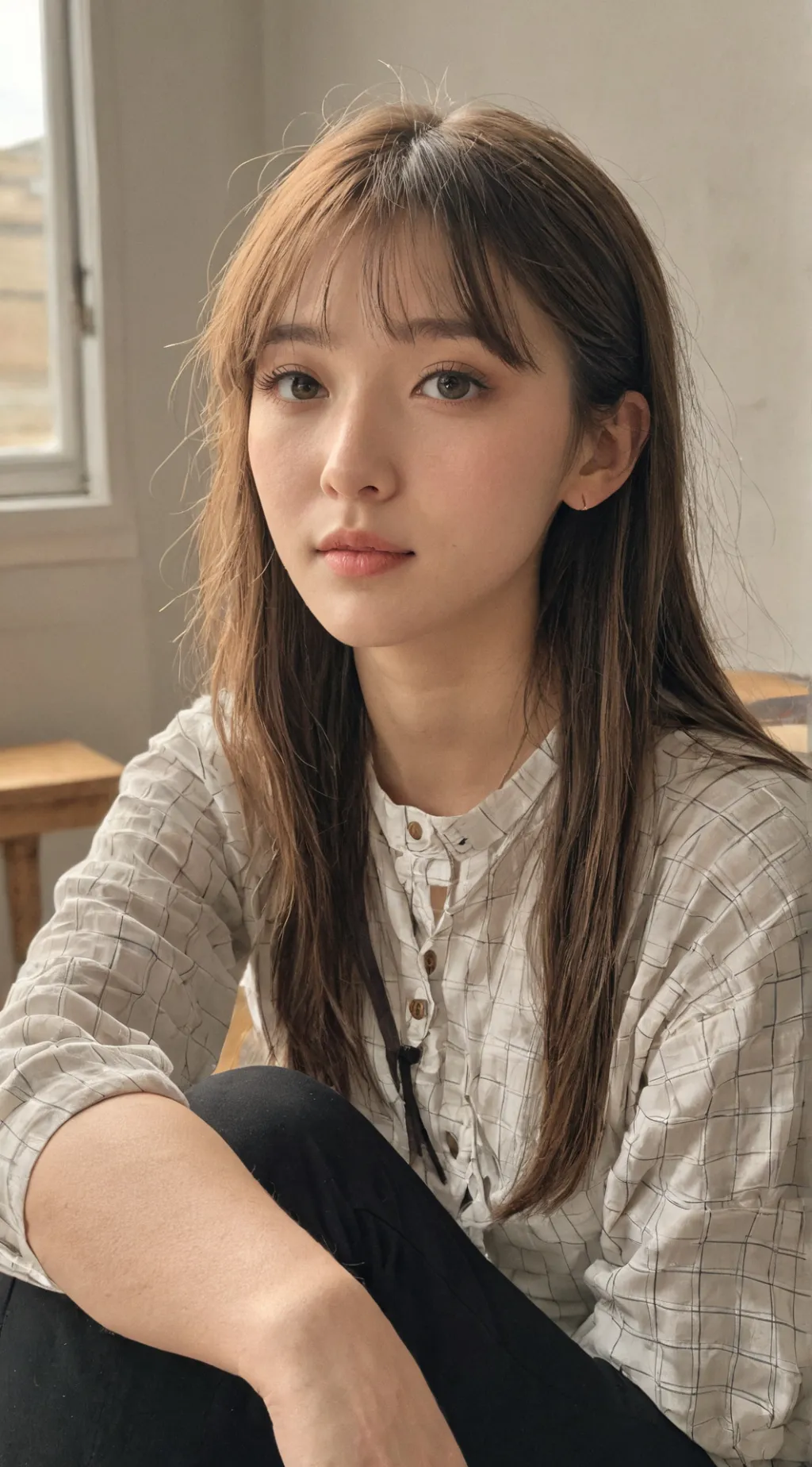 ai character: ANNABEL🤍 background