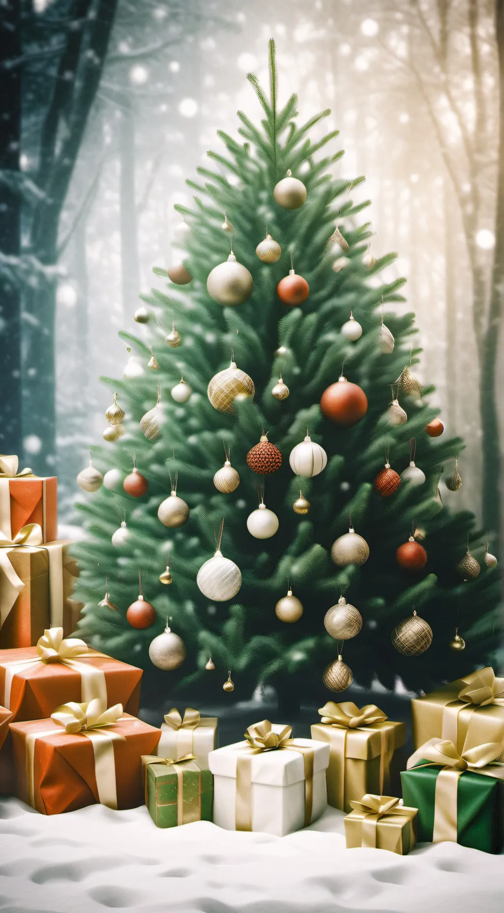 ai character: HH Christmas!!! background