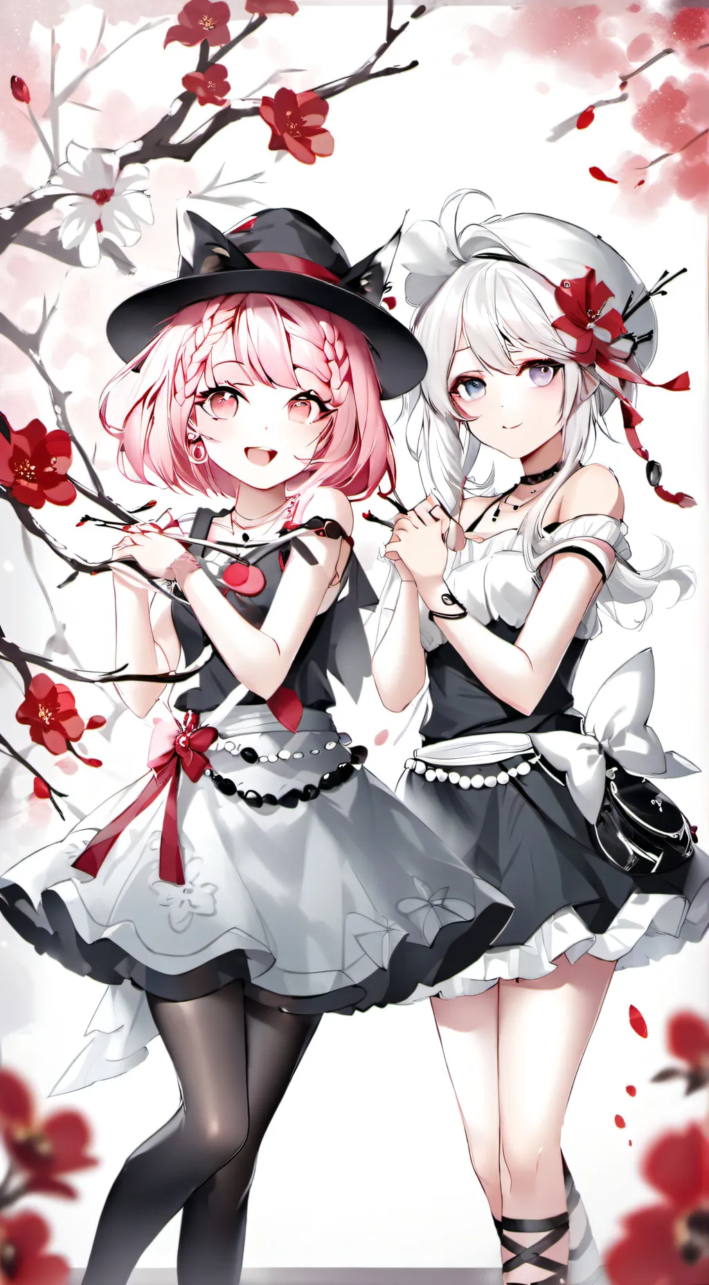 ai character: lili y violeta background