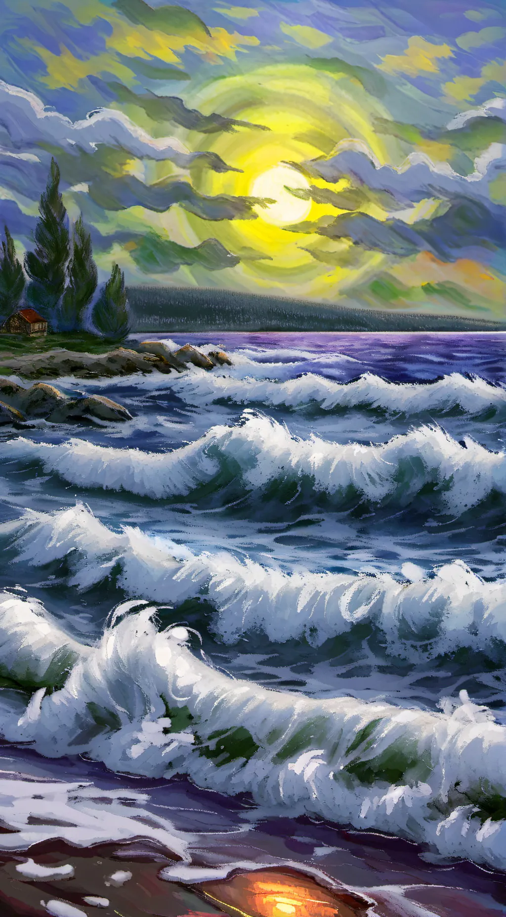 ai character: giant tails background