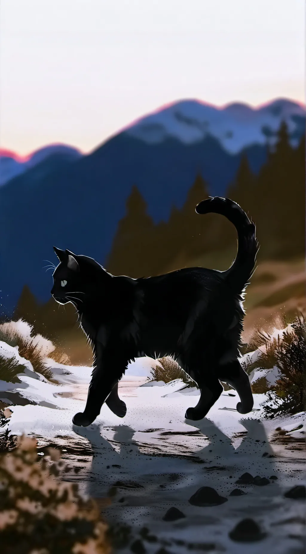 ai character: Cindy the cat background