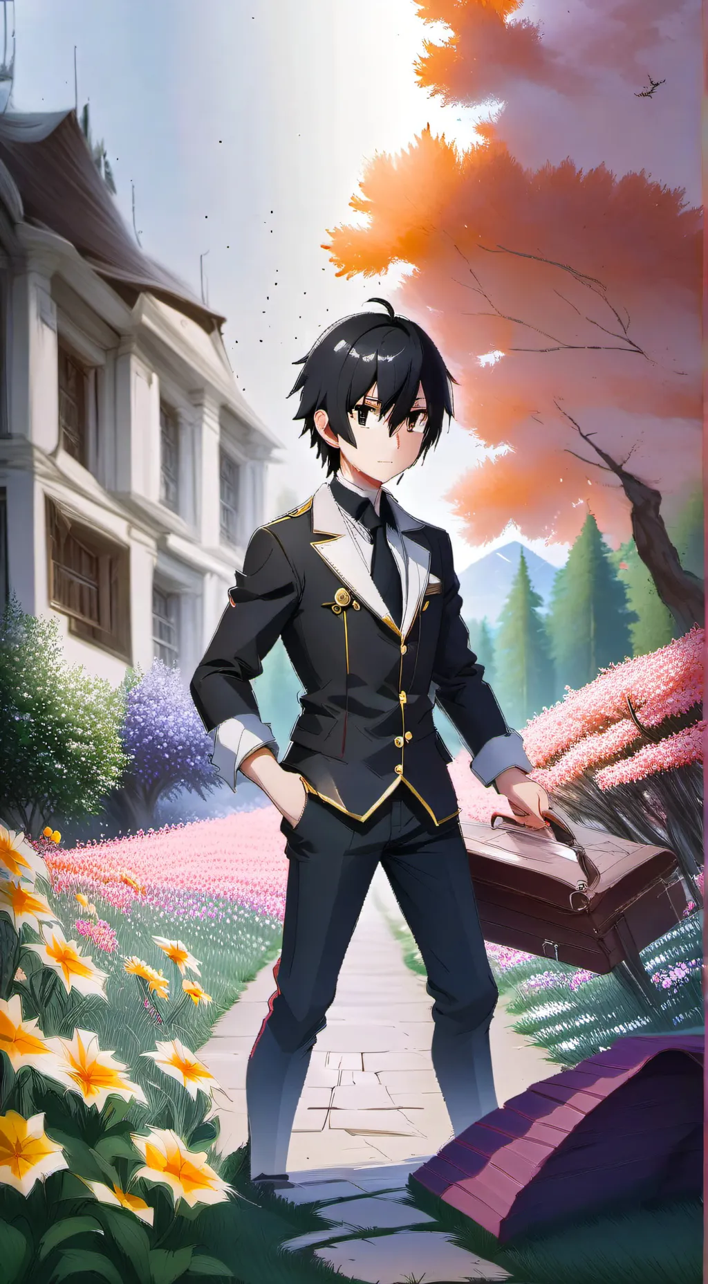 ai character: илья background