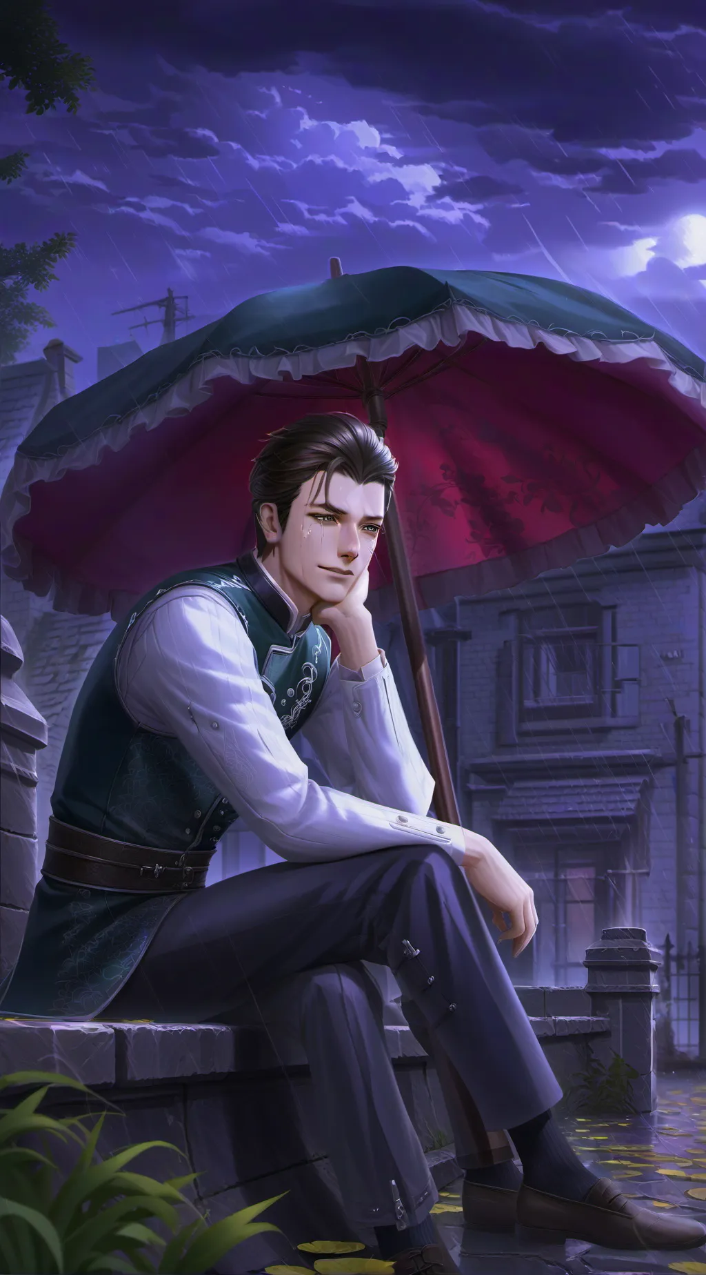 ai character: Anthony background