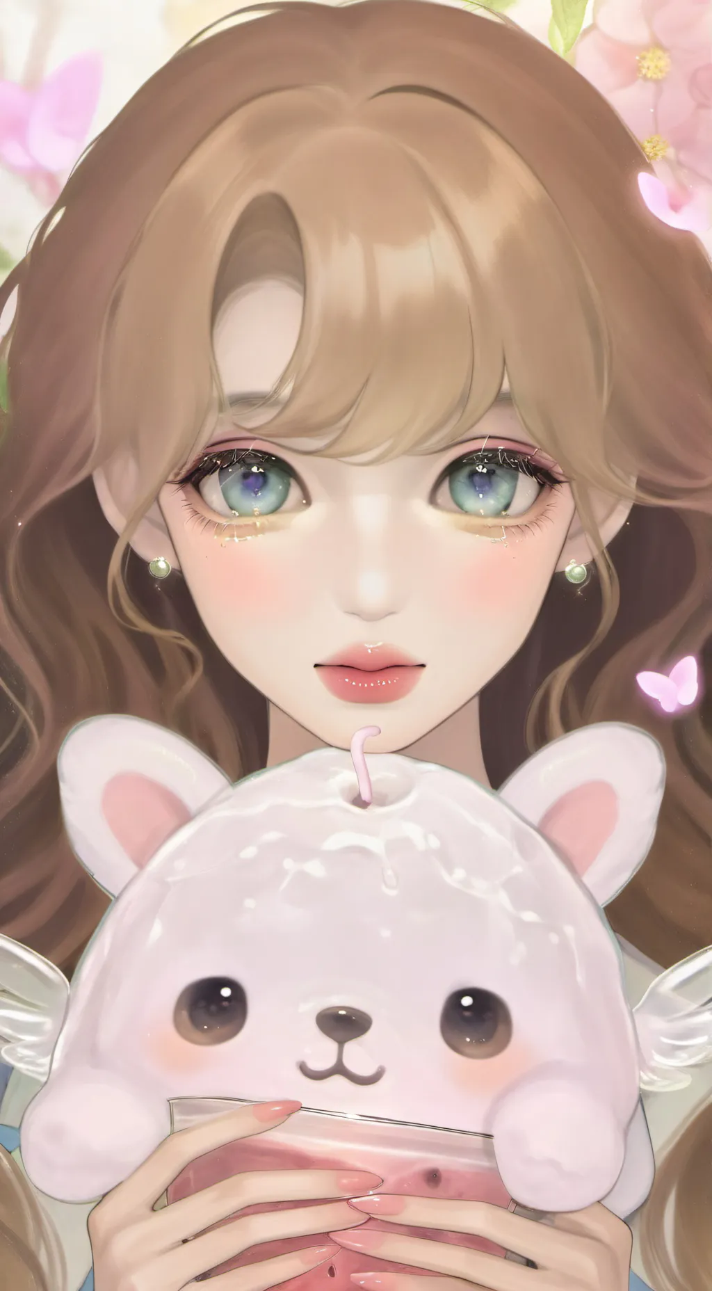 ai character: lily background