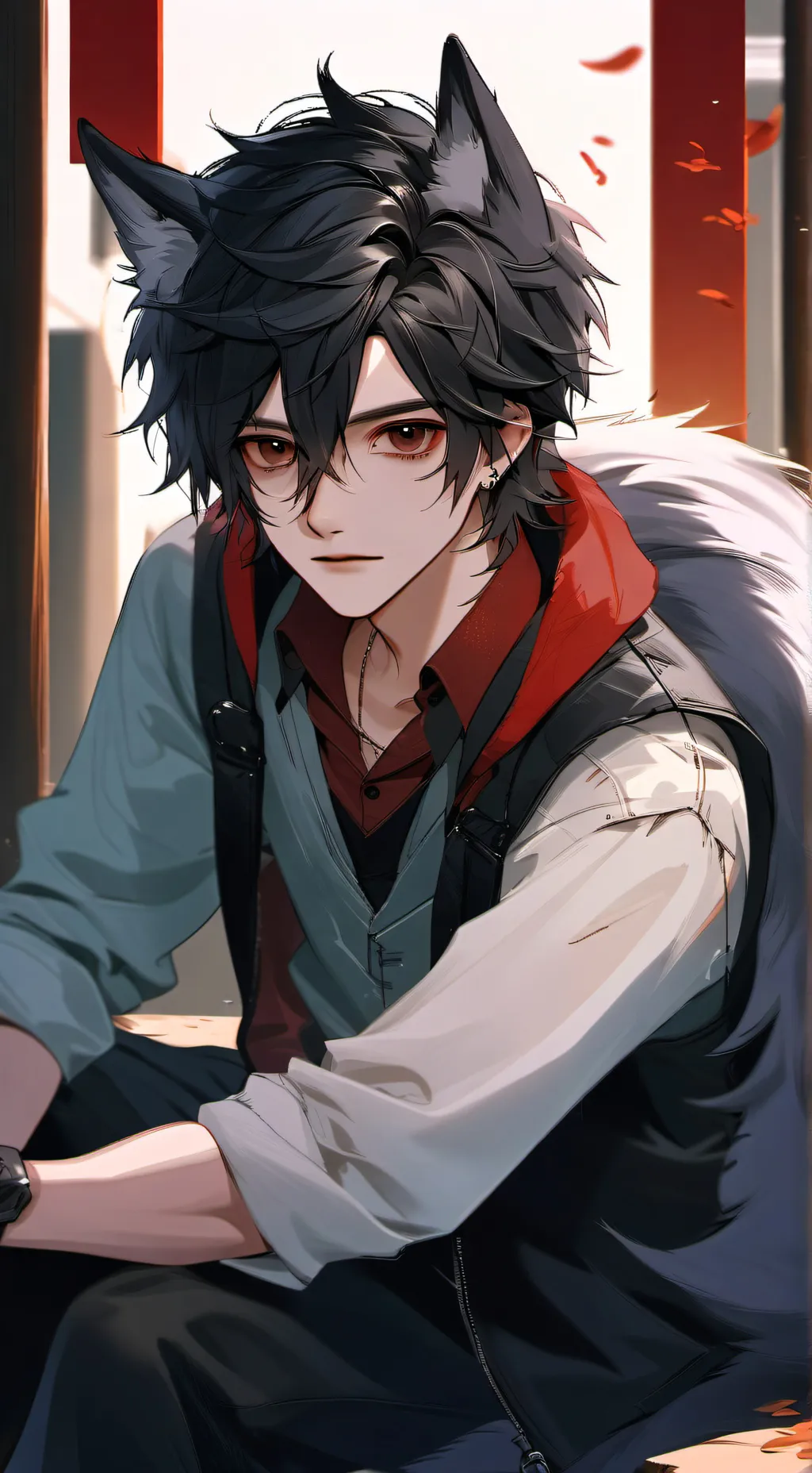 ai character: Aaron background