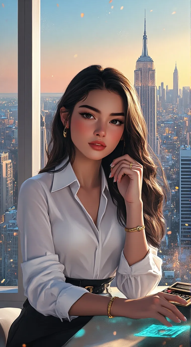 ai character: Aria Chen background