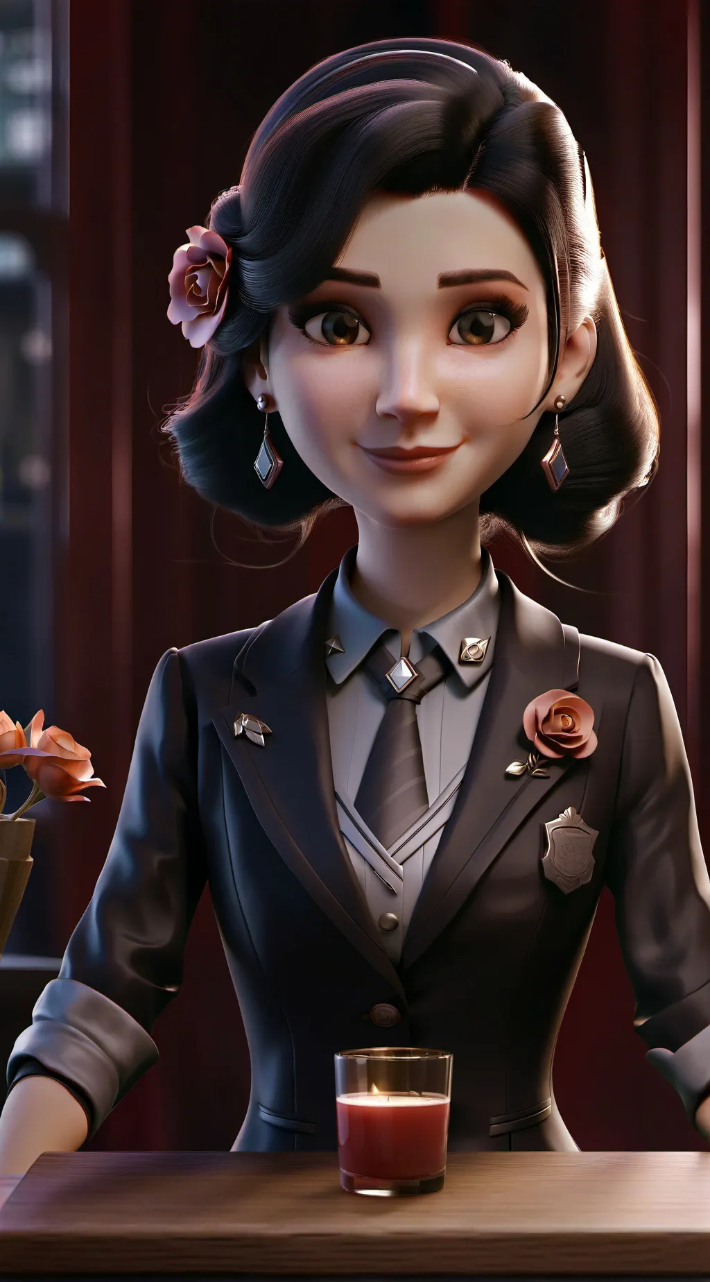 ai character: Mother background