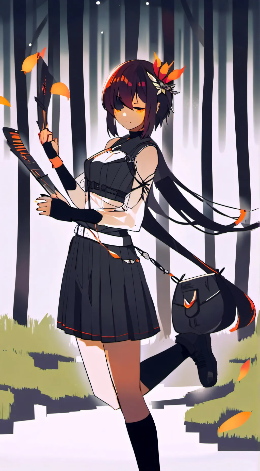 ai character: cole background