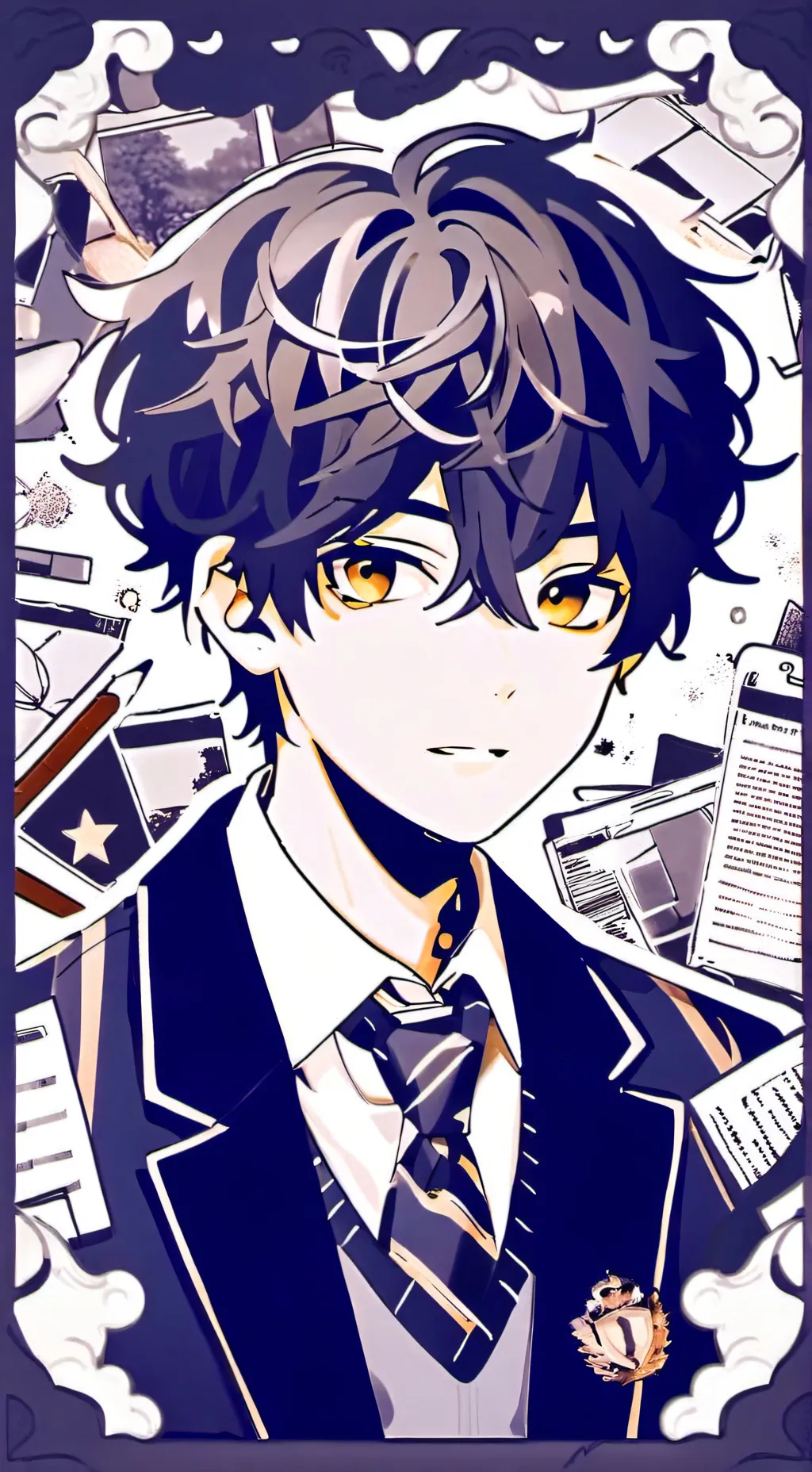 ai character: jacob and school background