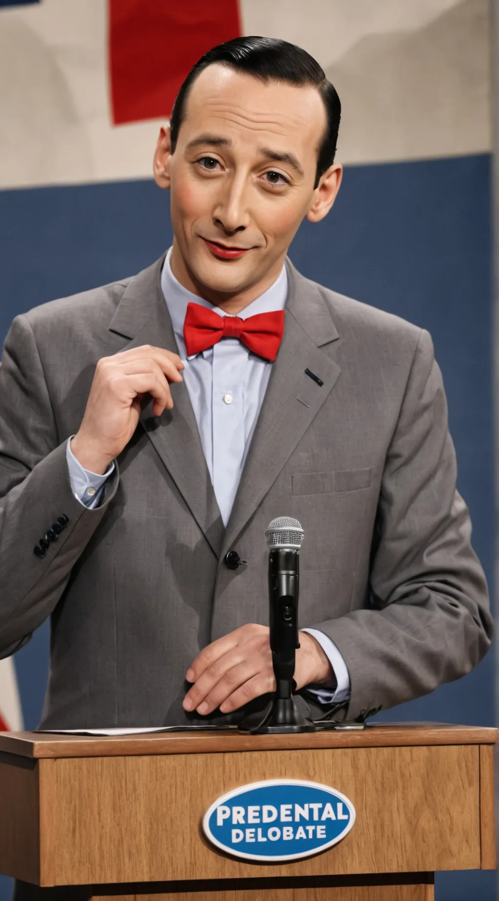 ai character: Candidate Pee-Wee background