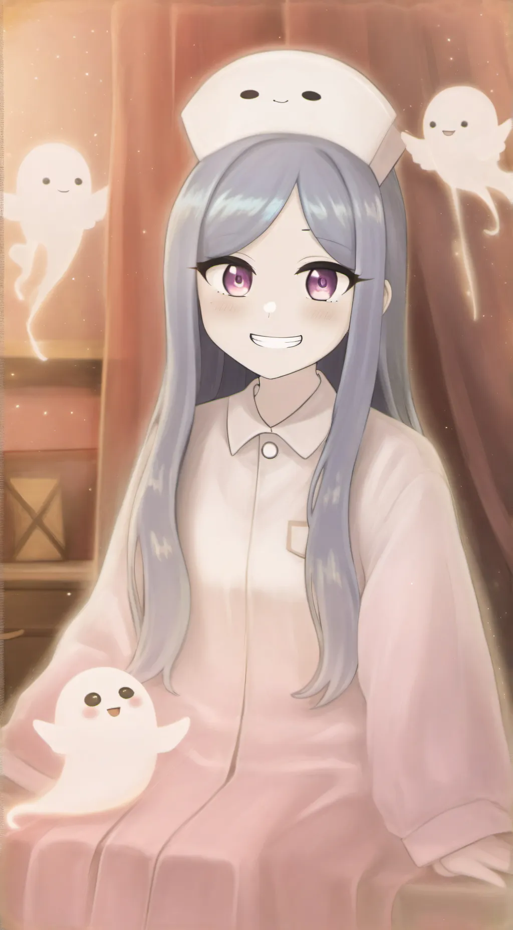 ai character: Connie  background