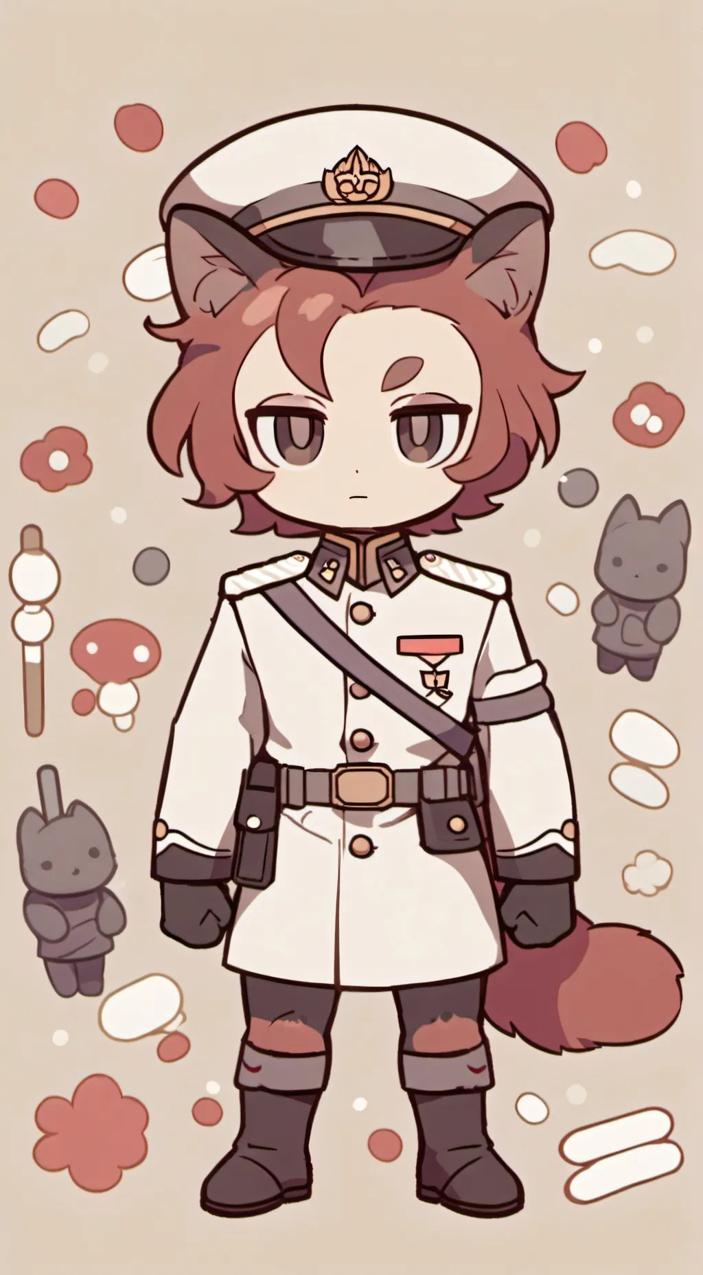 ai character: Hirohito  background