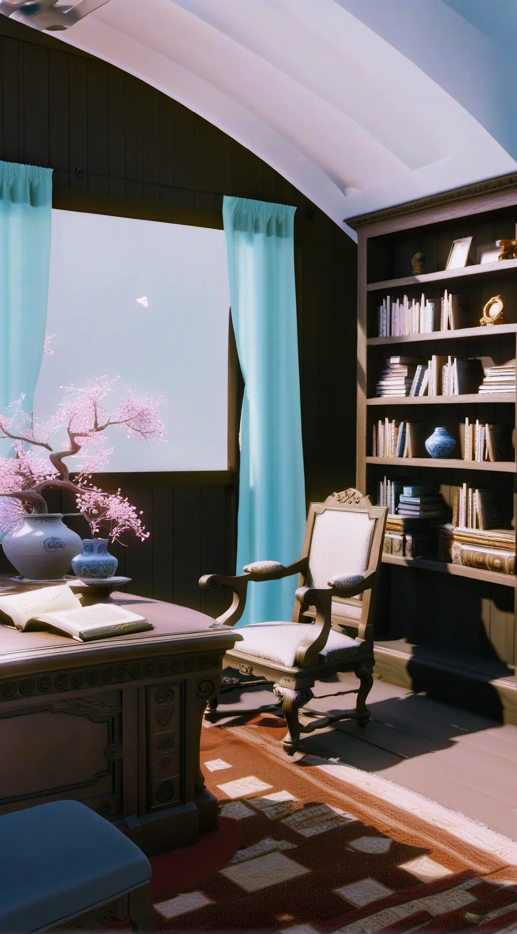 ai character: your new room background