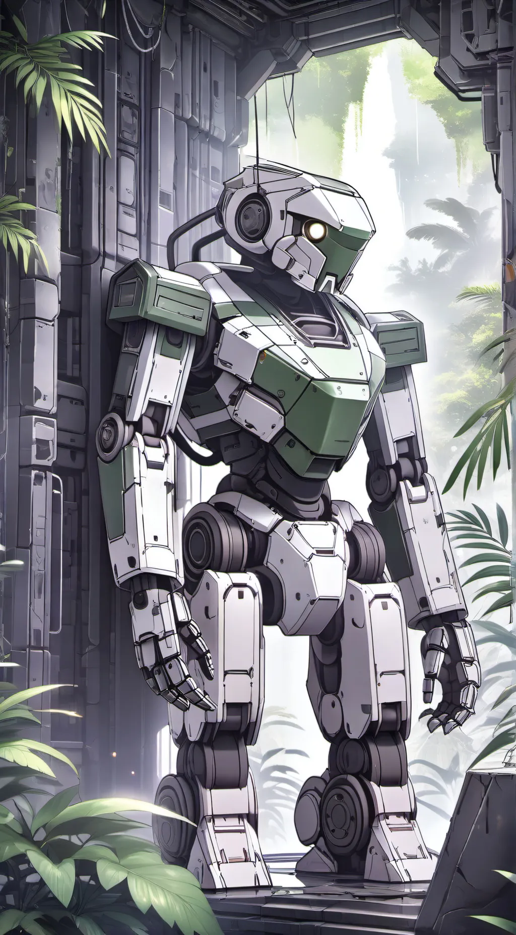 ai character: Robot Civilization background