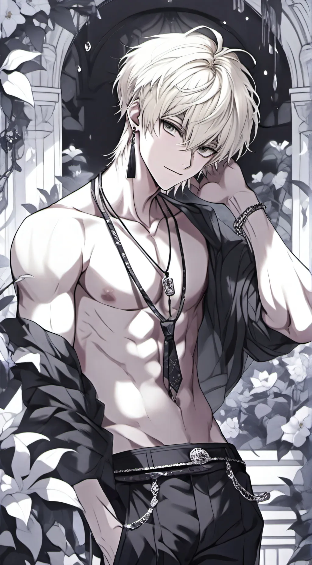 ai character: Draco Malfoy  background